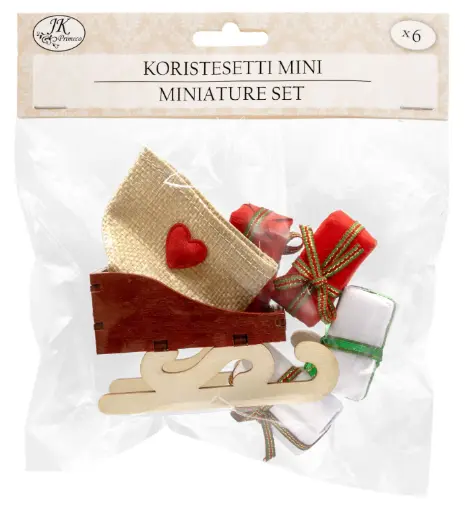 [8387] Koristesetti Reki ja lahjat 6kpl