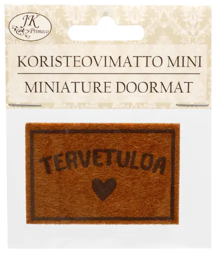 [8422] Koristeovimatto mini ruskea