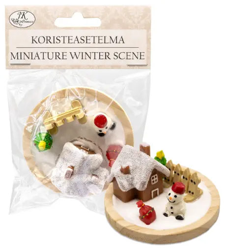 [8439] Miniature Winter scene