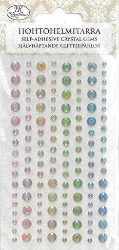 [2496] Shiny rhinestone sticker pastel