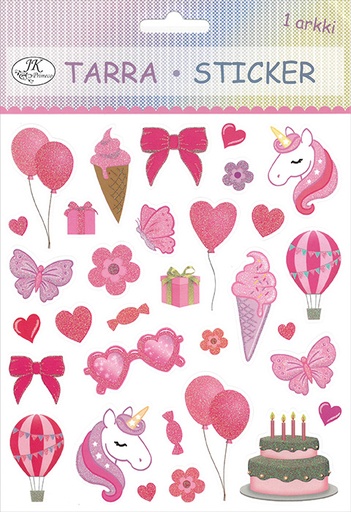 [2571] Sticker Pink