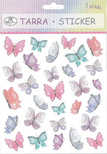 [2578] Sticker Colorful butterflies