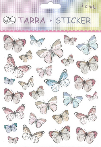 [2579] Sticker Vintage butterflies