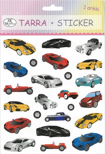 [2585] Sticker Sports cars