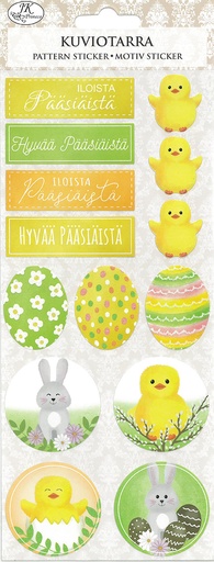 [2659] Pattern sticker Pääsiäinen