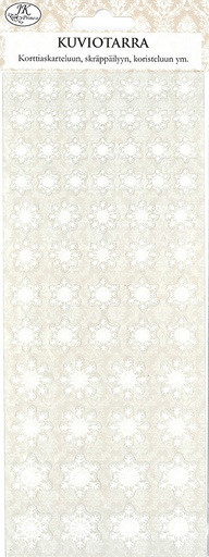 [2660] Pattern sticker Snowflake glitter
