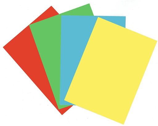 [1085] Color paper assortment A4 bright 40pcs