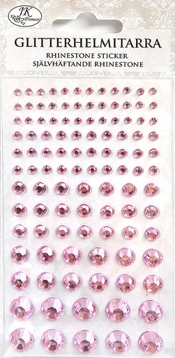 [1301] Rhinestone sticker light pink