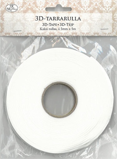 [1555] 3D-sticker roll 5mm x 5m 2pcs