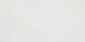 [1655] Envelope long white 10pcs