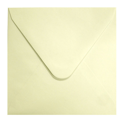 [1656] Envelope square ivory 10pcs