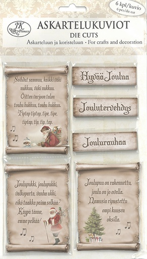 [1757] Die cuts Joululaulut