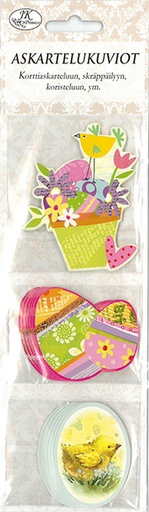 [1759] Die cuts narrow Easter