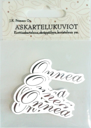 [1765] Die cuts Onnea hopea 6pcs