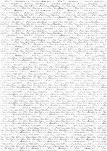 [1933] Design card A4 Kiitos hopea 5pcs