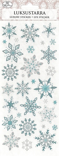 [2786] Luxury sticker Snowflake