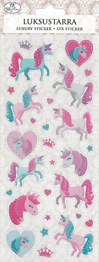 [2787] Luxury sticker Unicorn
