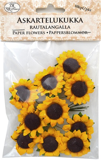 [2847] Craft flowers Sunflower 10pcs