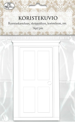 [2891] Decorative die cut door 5pcs