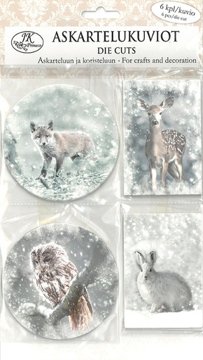 [2917] Die cuts Forest animals              