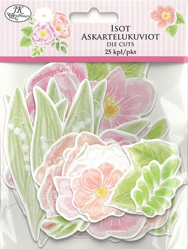 [2928] Big die cuts Flower meadow 25pcs