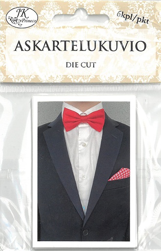 [2936] Die cuts Suit 6pcs