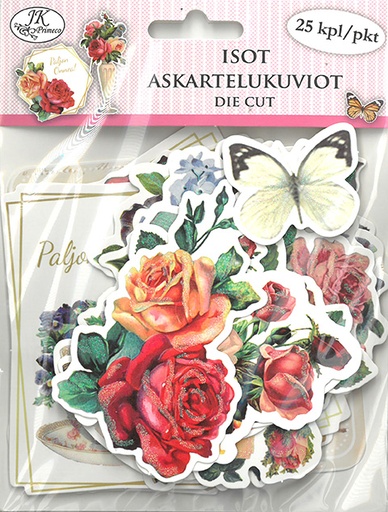 [2984] Isot askartelukuviot Vintage 25kpl