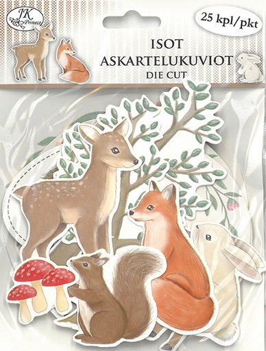 [3020] Big die cuts Luonto 25pcs