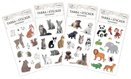 [3185] Mini sticker Assortment 4 2 sheets