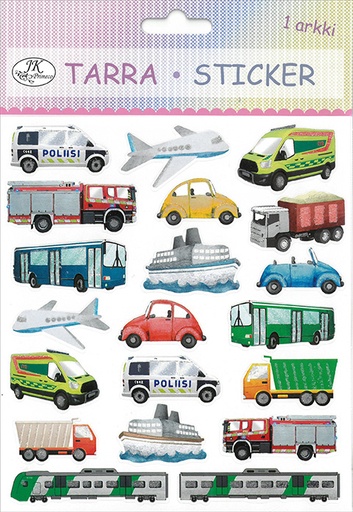 [3208] Sticker Vehicles