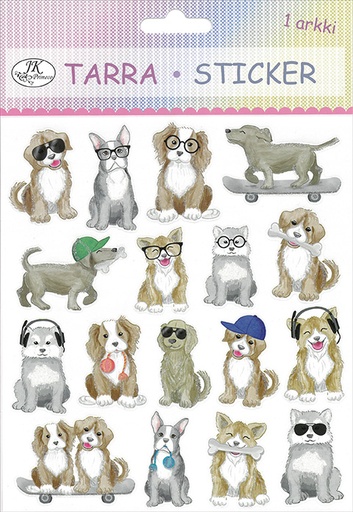 [3214] Sticker Funny dogs