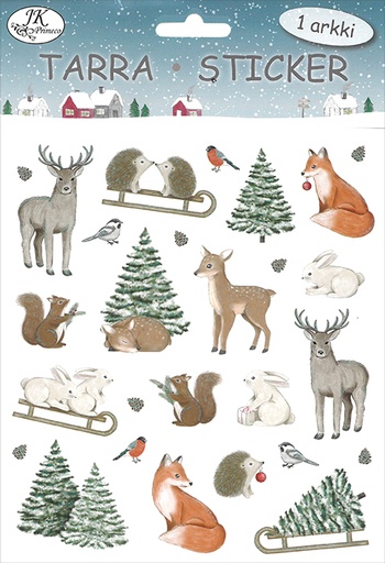 [3276] Sticker Winter nature