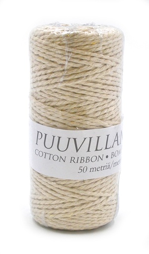 [3553] Cotton string 2mm x 50m natural