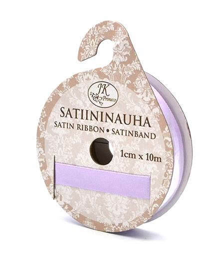 [3691] Satin ribbon 1cm x 10m light lilac