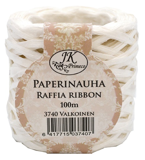 [3740] Paper ribbon 100m white