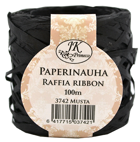 [3742] Paper ribbon 100m black