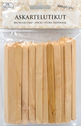 [3820] Wood craft sticks 100pcs