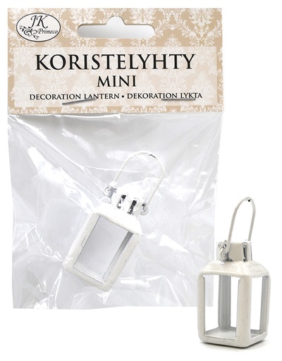 [3844] Miniature lantern white