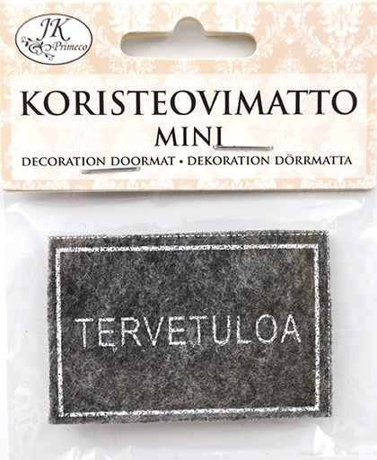 [3855] Miniature doormat