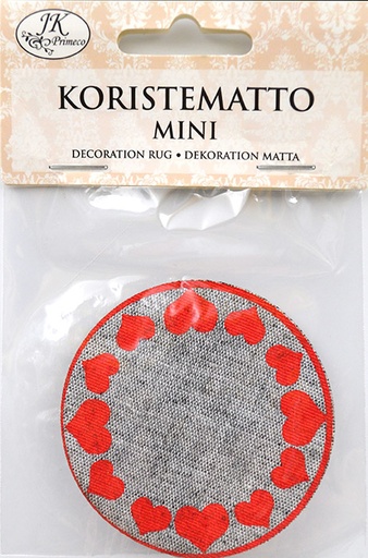 [3866] Miniature mat round