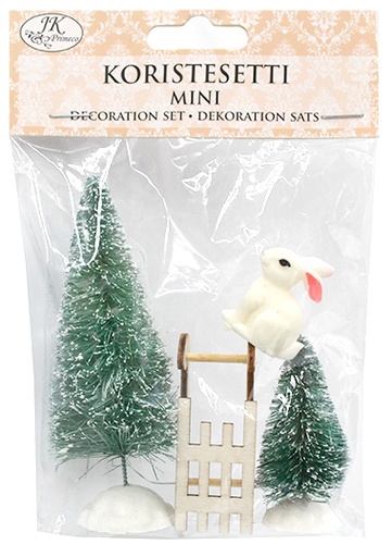 [3890] Miniature set forest 4pcs