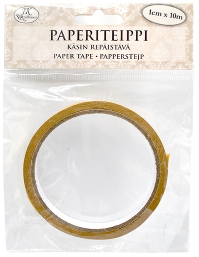 [4018] Paper tape 1cm x 10m brown