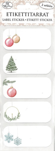 [4171] Label sticker narrow Kuura 2 sheets