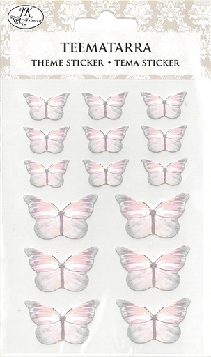 [4199] Theme sticker Butterfly pastel