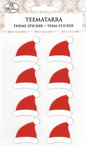 [4211] Theme sticker Santa hat