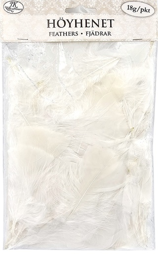 [4426] Feathers white