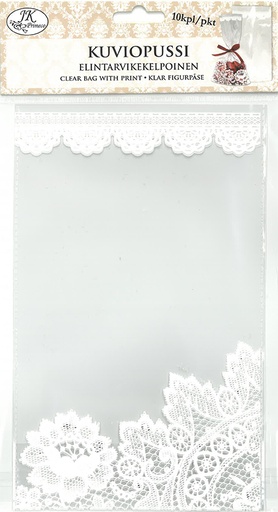 [4462] Clear bag Lace 10pcs