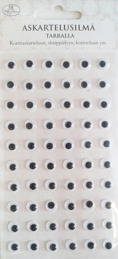 [4592] Googly eye, self-adhesive 7mm