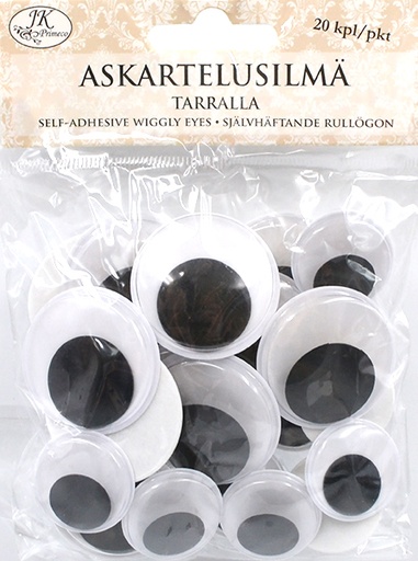 [4594] Googly eye, self-adhesive big 20pcs