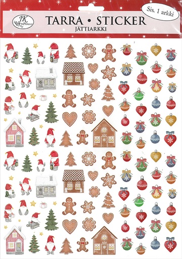 [5114] Giant sticker Christmas theme mini